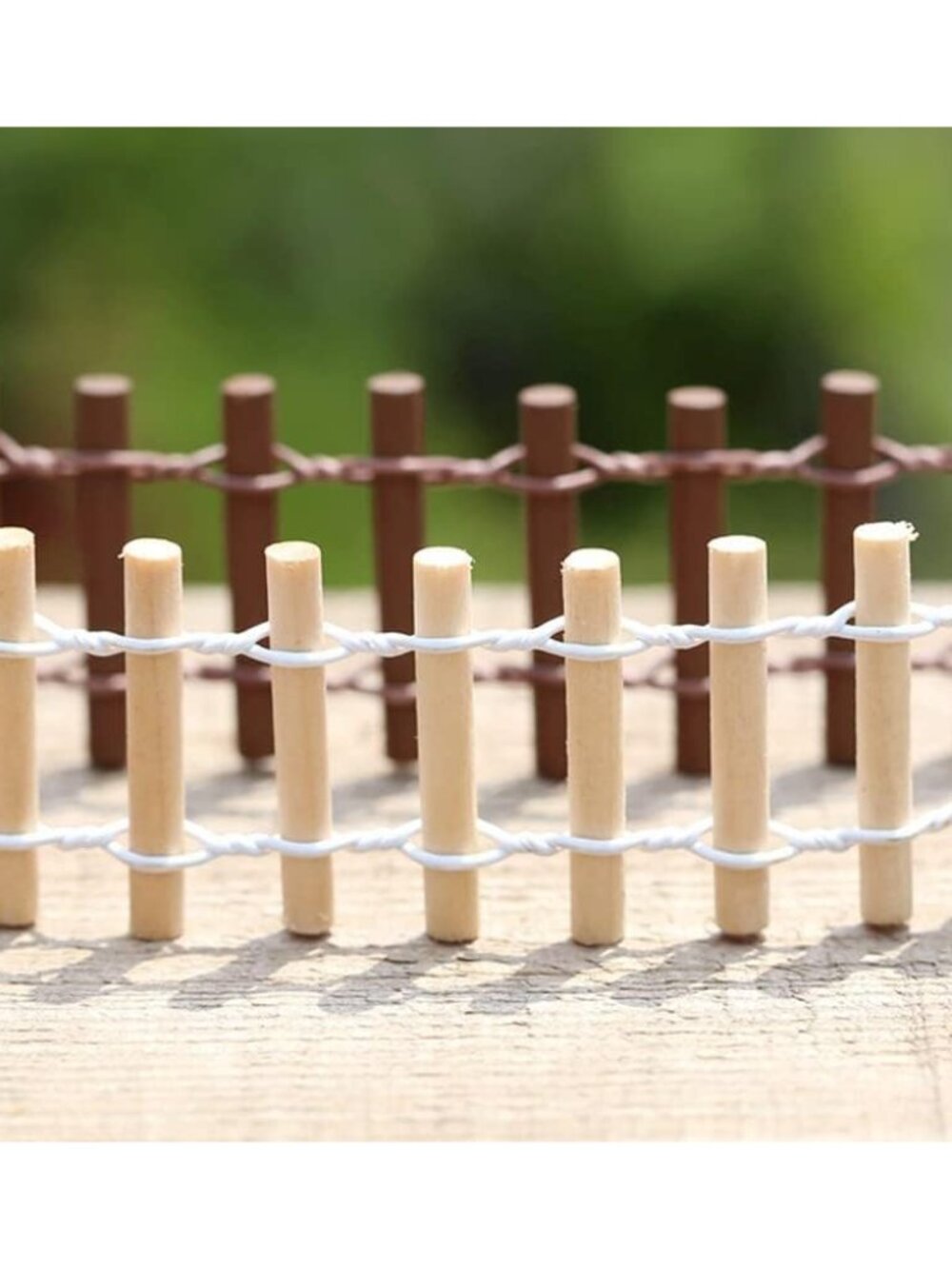 Fence Micro Landscape Ornaments, Miniature Figurines Fairy Garden Accessories, G - Picture 1 of 6